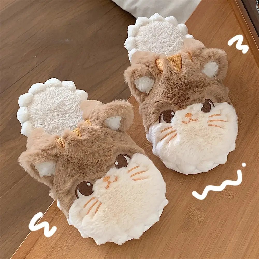 Fuzzy Hamster Slippers for Year - Round Comfort and Coziness - Cosparty