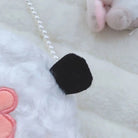 Fuzzy Lamb Sheep Plush Handbag for Pastel Kawaii Style - Cosparty