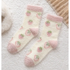 Fuzzy Berry Socks - berries, berry, furry socks, fuzzy socks, socks Cosparty