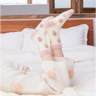 Fuzzy Strawberry Socks for Ultimate Comfort and Style - socks