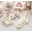 Fuzzy Strawberry Socks for Ultimate Comfort and Style - socks