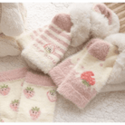 Fuzzy Strawberry Socks for Ultimate Comfort and Style - Cosparty