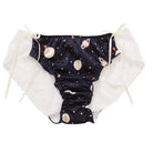 Galaxy Patterned Ruffled Lace Back Undies in New Condition Org Instock - Cosparty