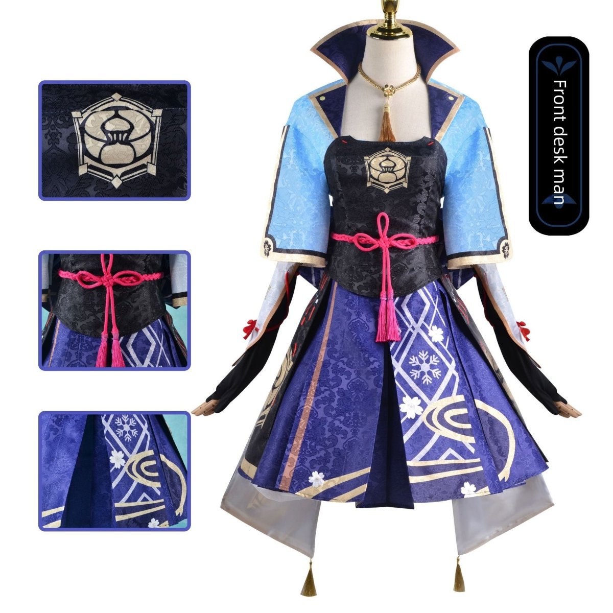 Genshin Impact Ayaka Cosplay Costume - Cosparty