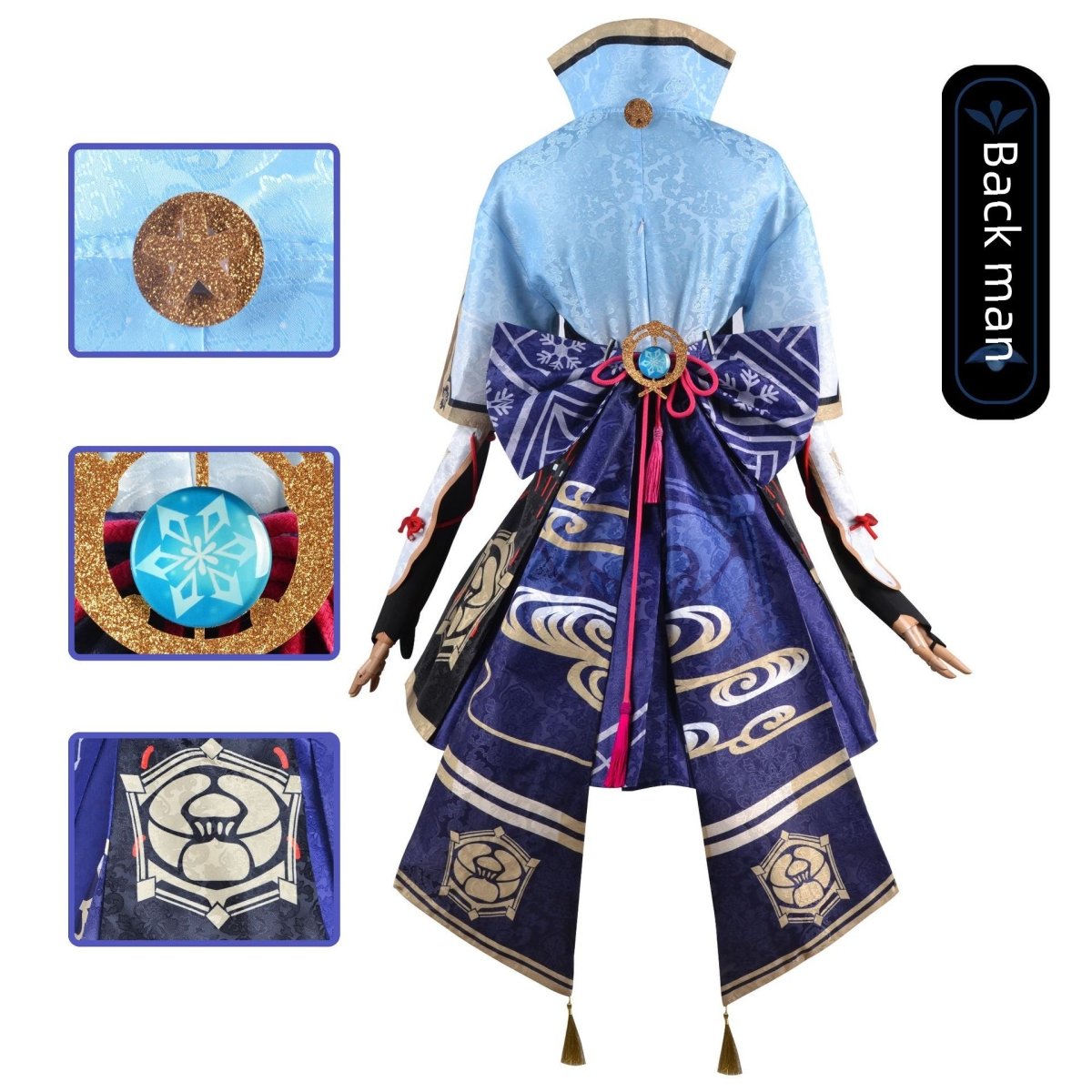Genshin Impact Ayaka Cosplay Costume - Cosparty