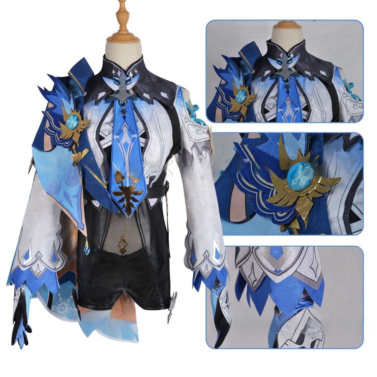 Genshin Impact Eula Cosplay Costume - Cosparty