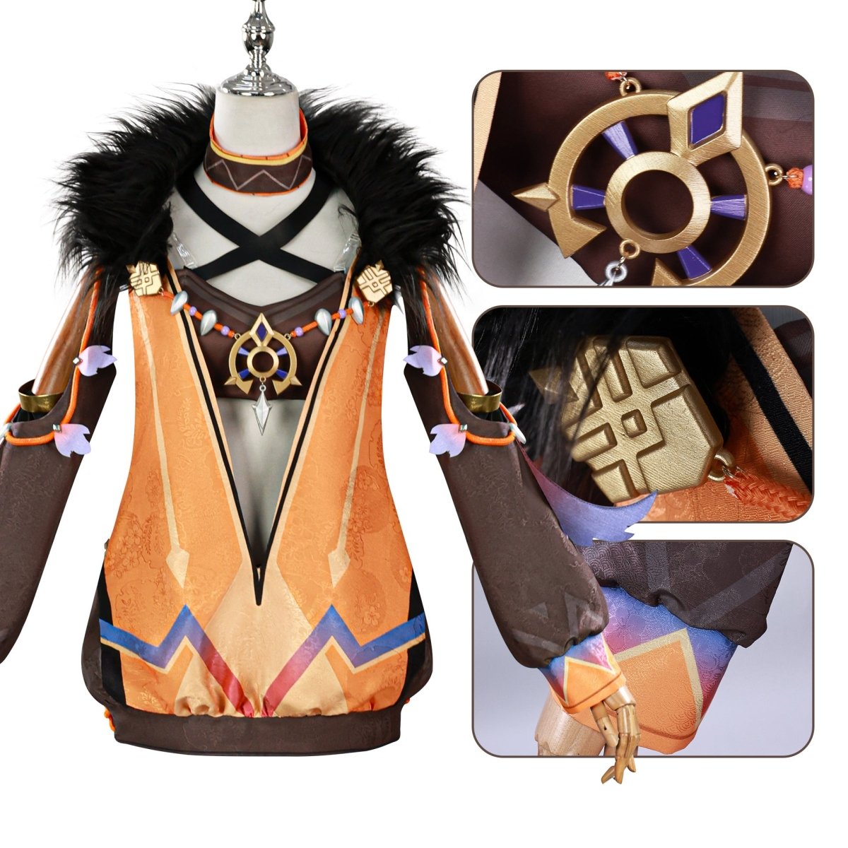 Genshin Impact Iansan Cosplay Costume - Cosparty