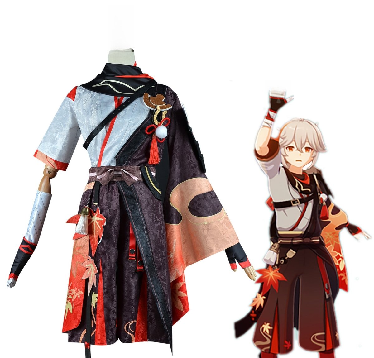 Genshin Impact Kazuha Cosplay Costume - Cosparty