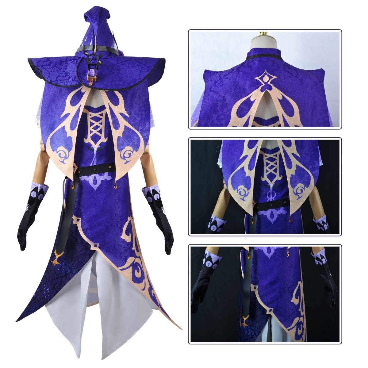 Genshin Impact Lisa Cosplay Costume - Cosparty