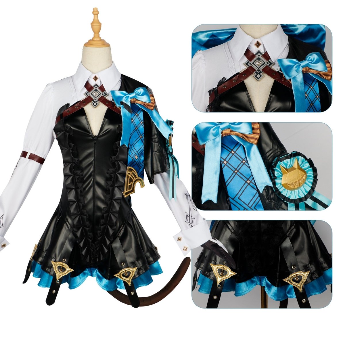 Genshin Impact Lynette Cosplay Costume - Cosparty
