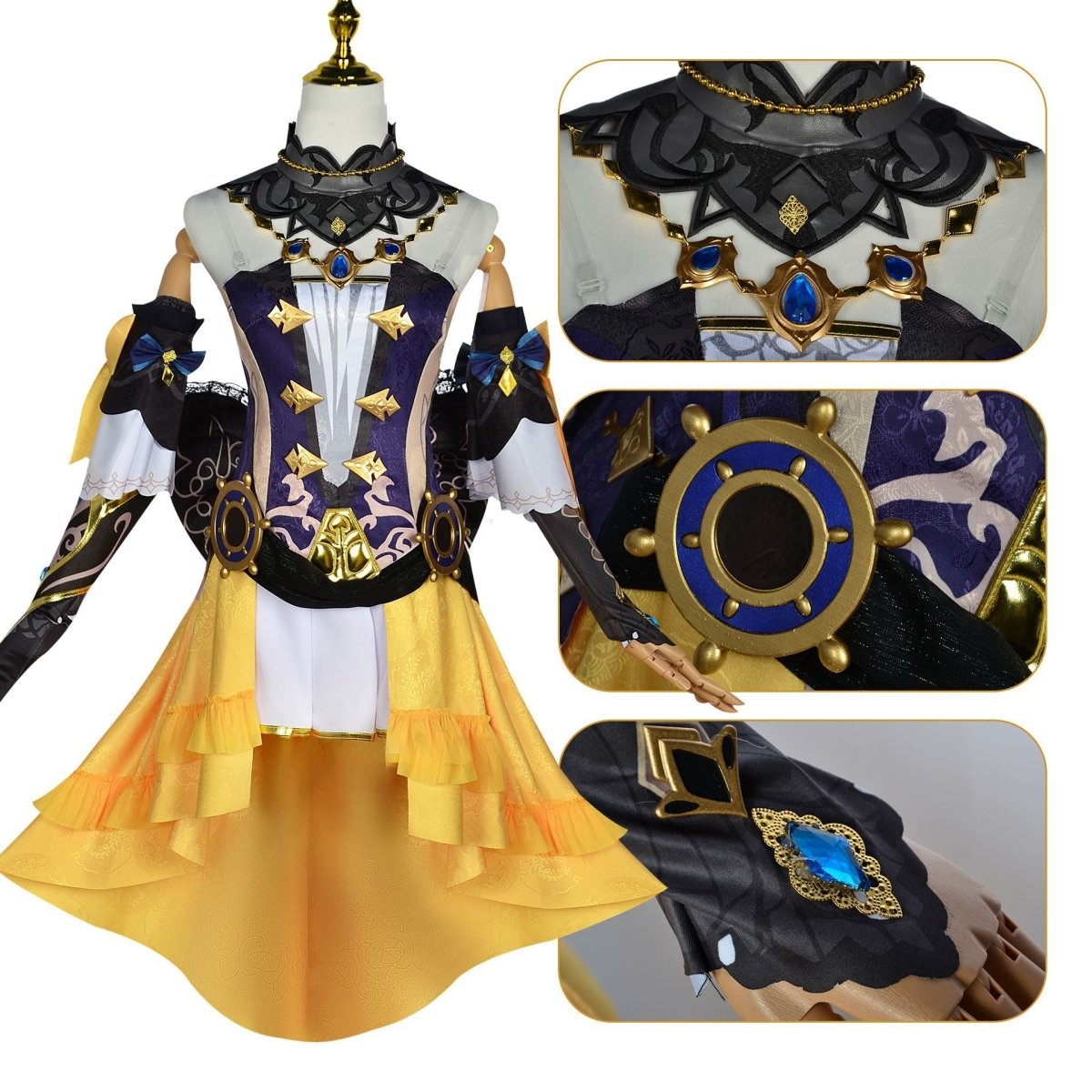 Genshin Impact Navia Cosplay Costume - Cosparty