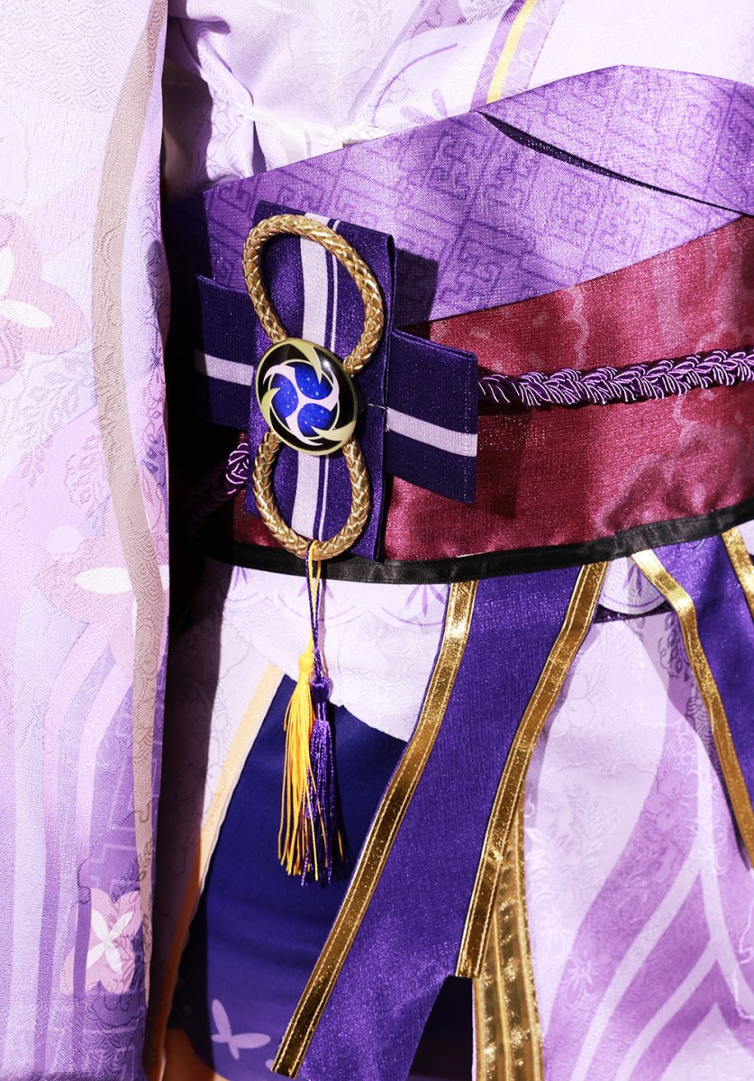 Genshin Impact Raiden Shogun Cosplay Costume - Cosparty