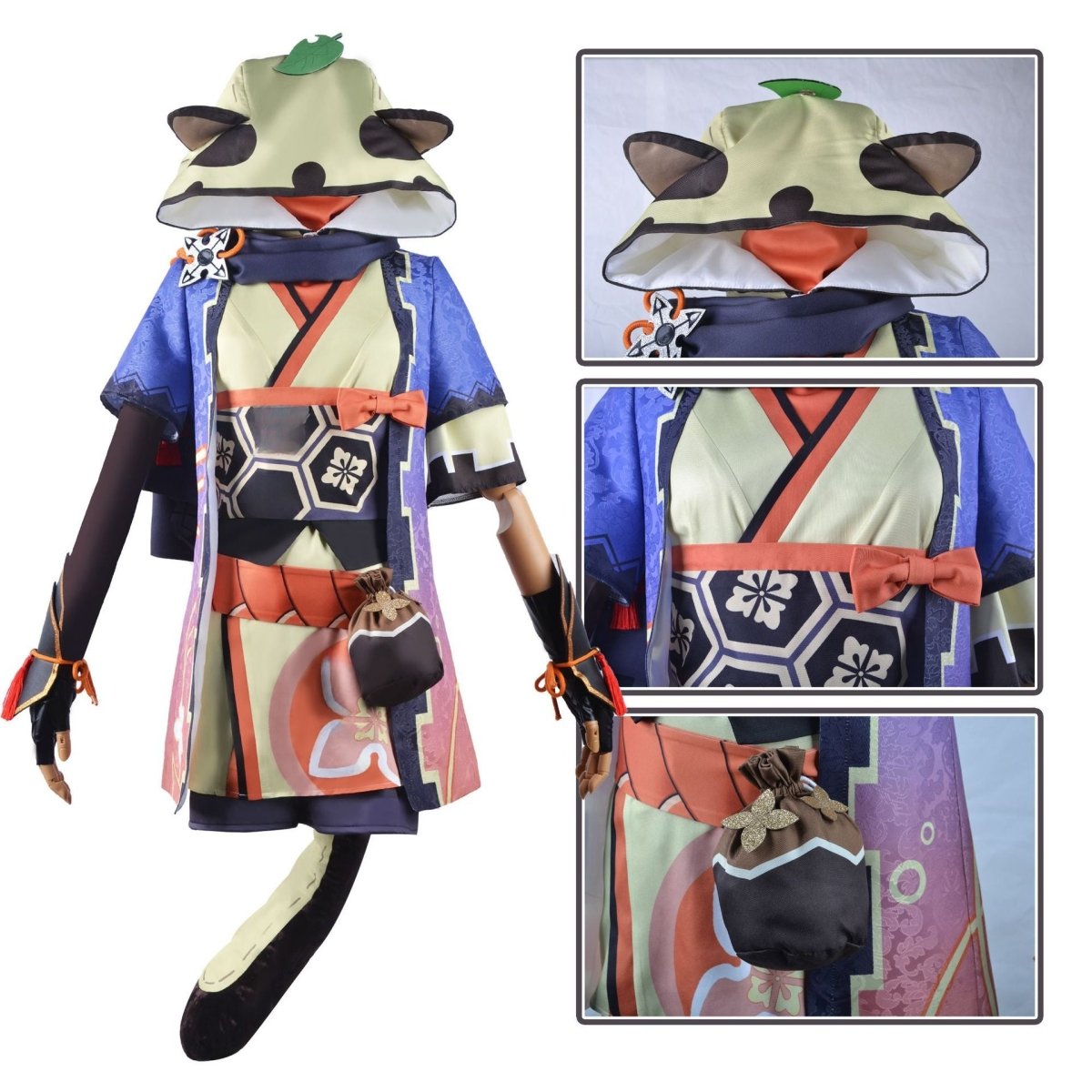 Genshin Impact Sayu Cosplay Costume - Cosparty