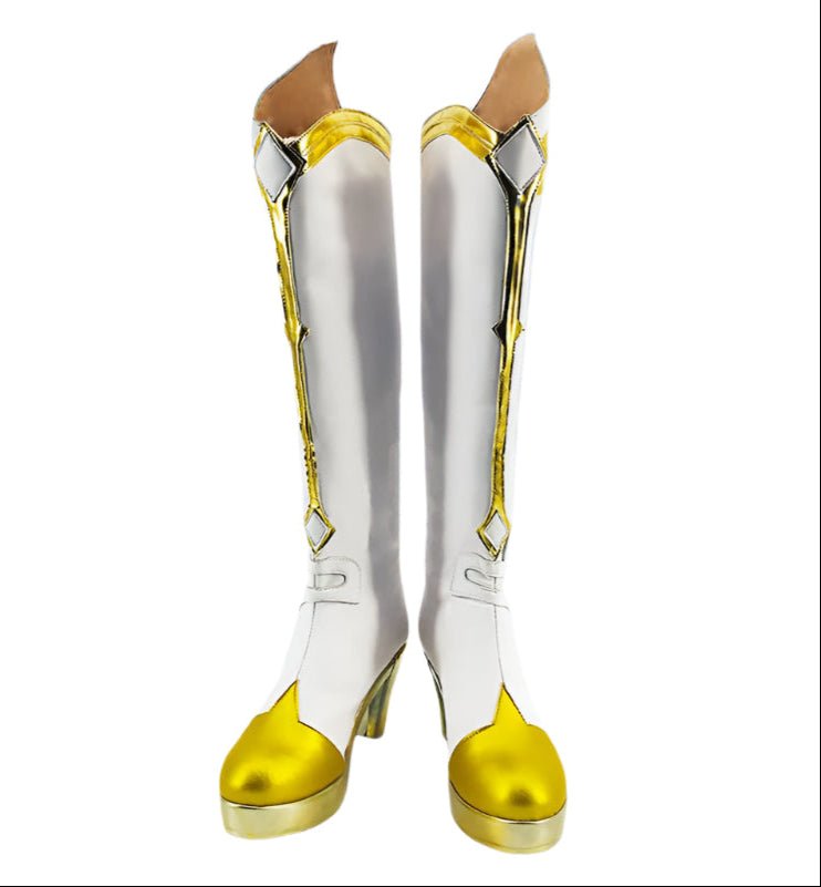 Genshin Impact Traveler Lumine Cosplay Costume - Cosparty