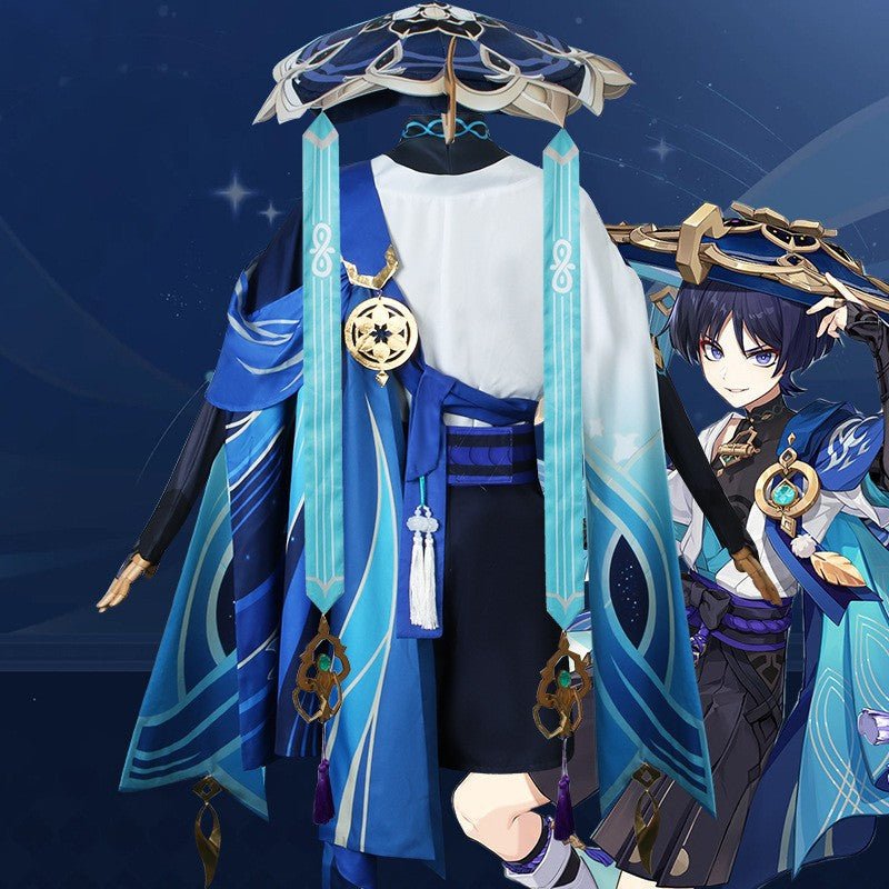 Genshin Impact Wanderer Cosplay Costume - Cosparty