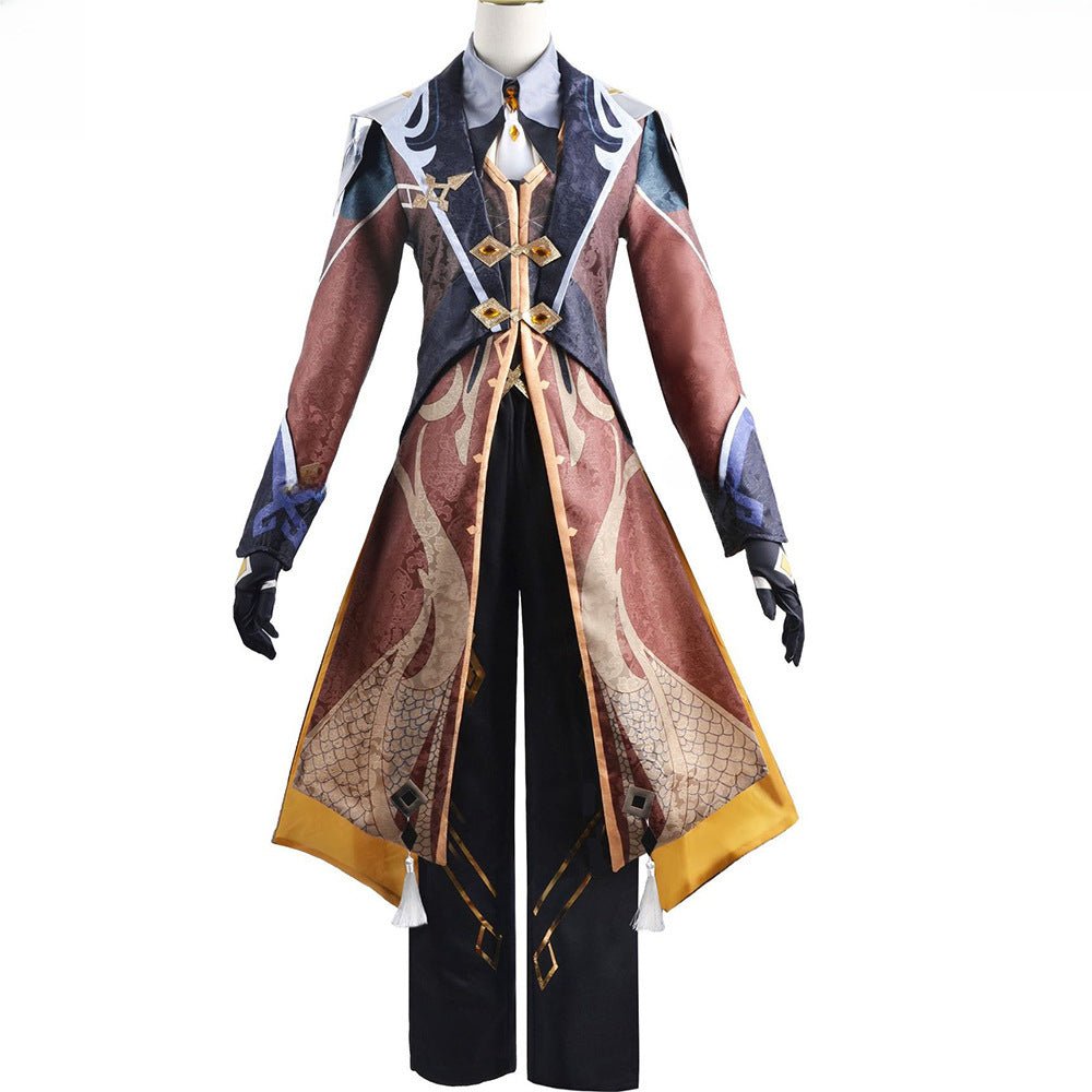 Genshin Impact Zhongli Cosplay Costume - Cosparty