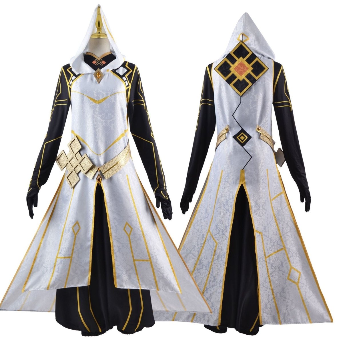Genshin Impact Zhongli (Morax) Cosplay Costume - Cosparty