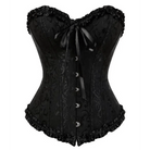 Genuine Fully Boned Tummy Slimming Corsets in Black & Red - Cosparty