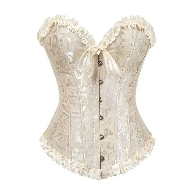 Lady In Lace Genuine Corsets - Beige / 6XL - bustier