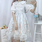 Genuine Lolita Dress in Pastel Pink with Victorian Inspired Design - dress