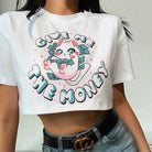 Give Me The Money Oversized Cropped Tee 97-105cm Neko Vibes - shirt