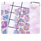 Glittering 3D Puffy Kitty Cat Stickers - Cosparty