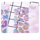 Glittering 3D Puffy Kitty Cat Stickers - stickers