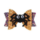 Glittery Halloween Hair Bows with Spooky Cabochons in Stock - Cosparty