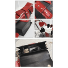 Glittery Lolita Gift Handbag Shaped Like a Present With Bow - Cosparty