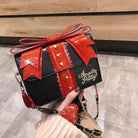 Glittery Lolita Gift Handbag Shaped Like a Present With Bow - Cosparty