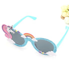 Glittery Unicorn Sunglasses for Kawaii Outfits - glasses