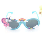 Glittery Unicorn Sunglasses for Kawaii Outfits - glasses