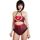 God’s Salvation Onesie - S - adult onesie, blood, bodysuit, bodysuits, gore