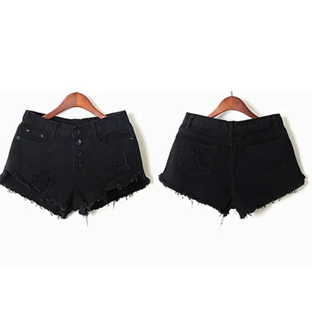 Gorgeous Distressed Acid - Washed Candy Colored Shorts - Cosparty