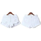 Gorgeous Distressed Acid - Washed Candy Colored Shorts - Cosparty