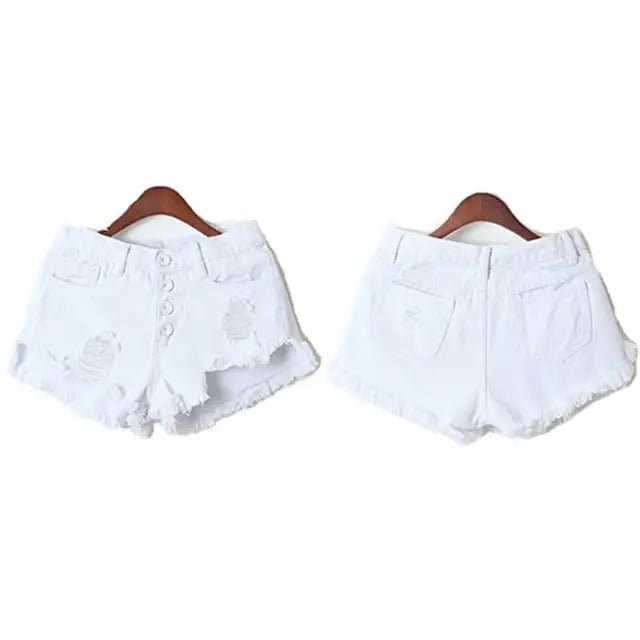 Gorgeous Distressed Acid - Washed Candy Colored Shorts - Cosparty