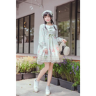 Gorgeous Lolita Dress with Squirrel Cameo in Various Colors and Sleeves - Dress