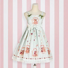 Gorgeous Lolita Dress with Squirrel Cameo in Various Colors and Sleeves - Dress