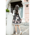 Gorgeous Lolita Dress with Squirrel Cameo in Various Colors and Sleeves - Dress