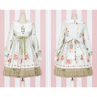 Gorgeous Lolita Dress with Squirrel Cameo in Various Colors and Sleeves - Dress