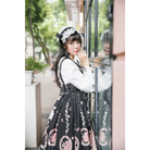 Gorgeous Lolita Dress with Squirrel Cameo in Various Colors and Sleeves - Dress