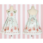 Gorgeous Lolita Dress with Squirrel Cameo in Various Colors and Sleeves - Dress