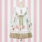 Gorgeous Lolita Dress with Squirrel Cameo in Various Colors and Sleeves - Cosparty