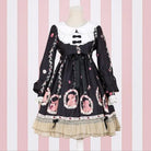 Gorgeous Lolita Dress with Squirrel Cameo in Various Colors and Sleeves - Cosparty