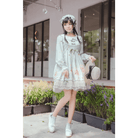 Gorgeous Lolita Dress with Squirrel Cameo in Various Colors and Sleeves - Cosparty