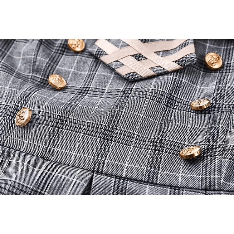 Gorgeous Lolita Inspired School Girl Dress for Role Play or Outing - Cosparty