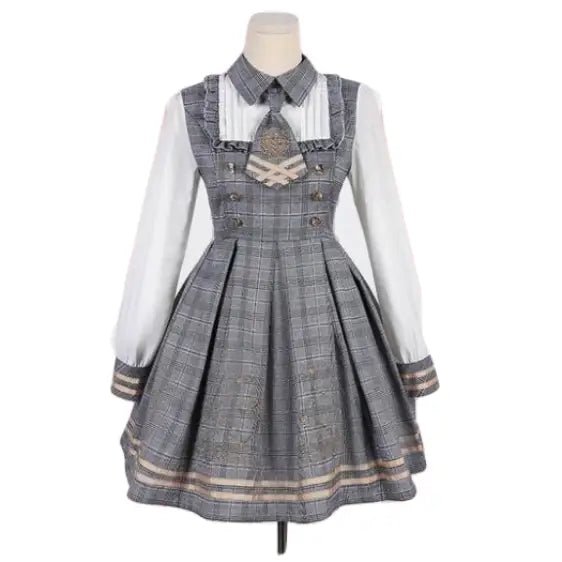 Gorgeous Lolita Inspired School Girl Dress for Role Play or Outing - Cosparty