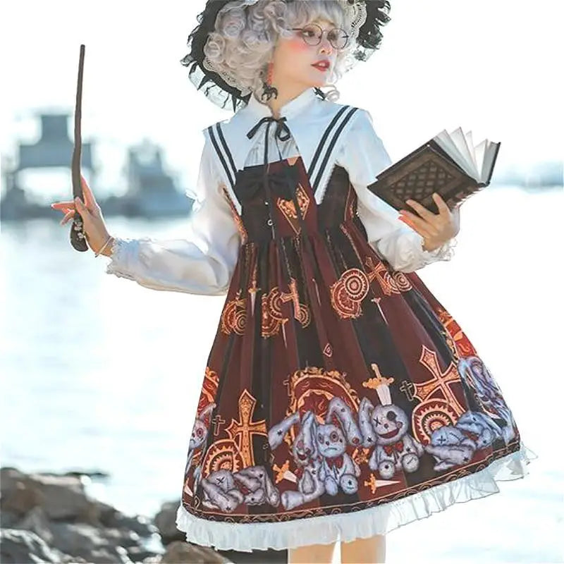 Gothic Inspired Lolita Dress for Kawaii Princesses - Sweater