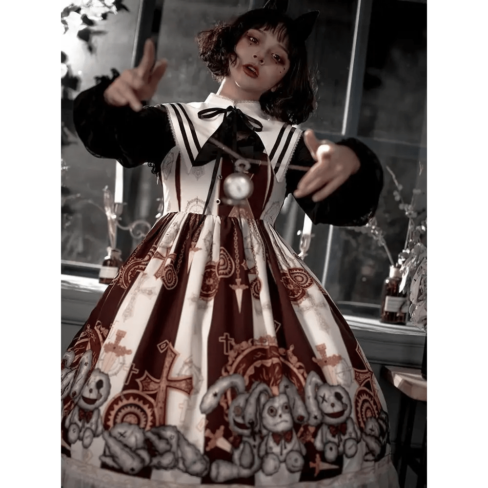 Gothic Inspired Lolita Dress for Kawaii Princesses - Cosparty