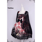Gothic Lolita Medieval Themed Dress with Dark Victorian Influences - Cosparty